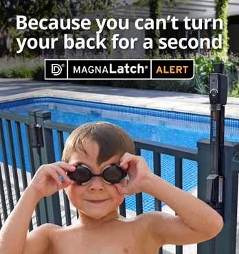MagnaLatch® Top Pull Child Safety Gate Latch Image