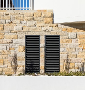 Random Square Set Stone Cladding Image