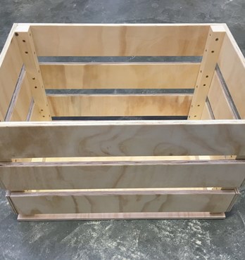 Large Plywood Crate  Image