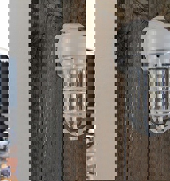 The Streamline Moderne Caged Wall Light Image