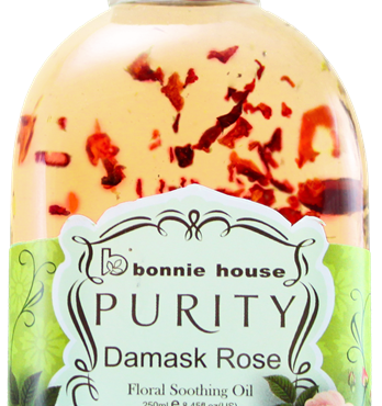 Bonnie House Purity Damask Rose Floral Soothing Oil 250ml Image