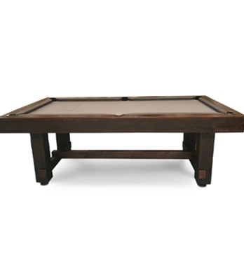 Rustic slate billiard table Image