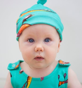 Organic Baby Knot Hats Image