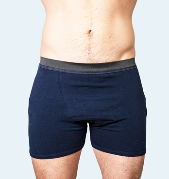 Mens Plain Underwear Navy Image