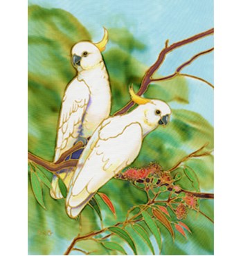 Original Silk Paintings Image