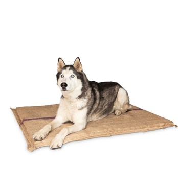 Hessian Dog Mat Image