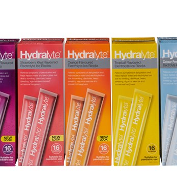 Hydralyte Electrolyte Ice Blocks - Oral Rehydration Solution Image