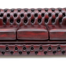 Leather Chesterfield sofas / Dorchesterfield