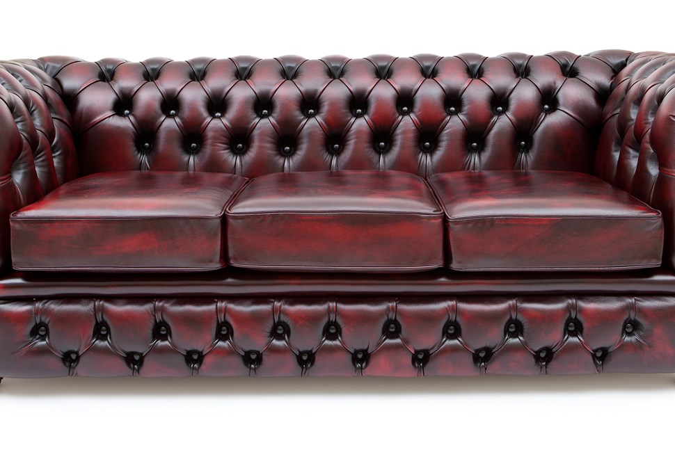 Leather Chesterfield sofas / Dorchesterfield