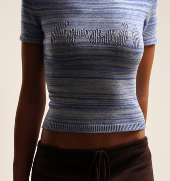 Fruit Openwork Baby Tee  Image