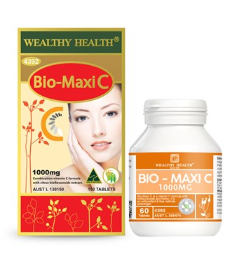 Wealthy Health Bio Maxi C 1000mg Image