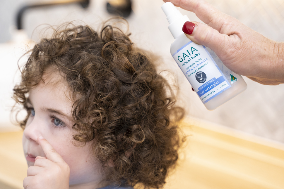 GAIA Natural Baby hair detangler