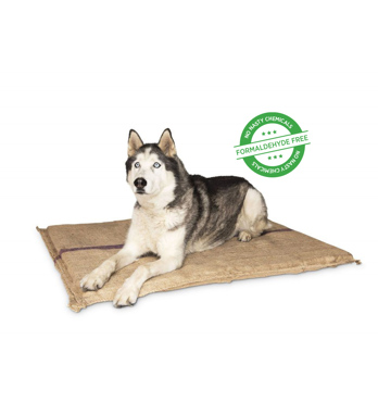 Hessian Dog Mat Image