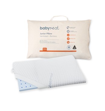 Babyrest Junior Pillow - Ventilated + Bamboo Image