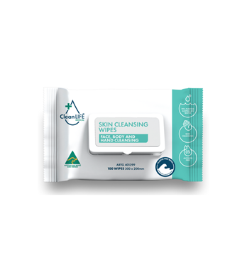 CleanLIFE Medical Skin Cleansing Wipes Image