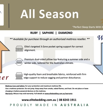 All Season - Available via Authorised Australian Reseller Image