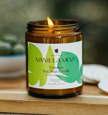 Vanilla Mozi Outdoor Soy Wax Candles Image