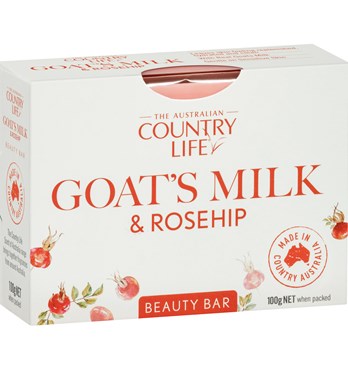 Country Life soap - Goat's Milk & Rosehip Image