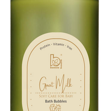 Bonnie House Goat Milk Bath Bubbles Soft Care for Baby 400ml Image