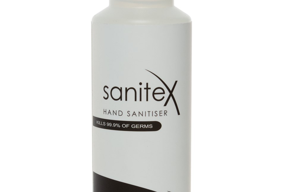 SaniteX Hand Sanitiser - 250ml Bottle - Button Top