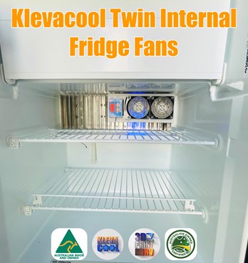 Klevacool™ Twin internal Fan for 3 Way Fridges Image