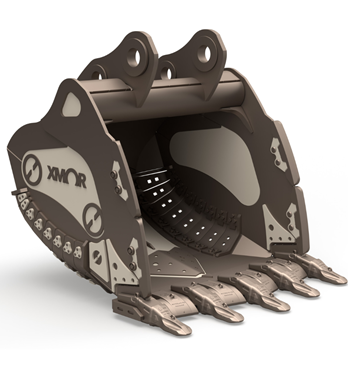 ONTRAC XMOR® BHC Quarry Excavator Bucket Image