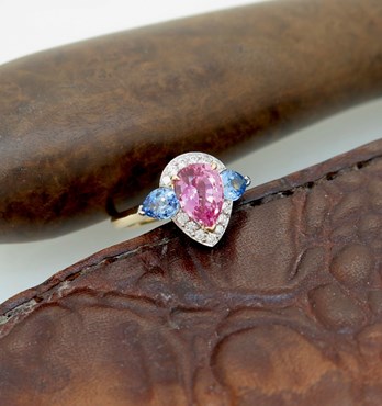 Engagement  - custom designed and handmade fine jewellery. Image