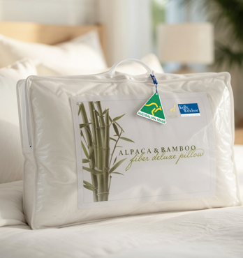 Alpaca Bamboo pillow Image