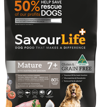 SavourLife Grain Free 7+ Mature 10kg Image
