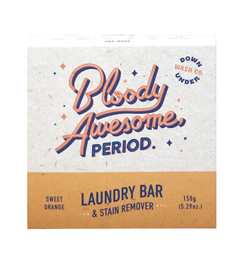 Bloody Awesome Stain & Odour Remover Laundry Bar Image