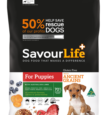 SavourLife Ancient Grain For Puppies (with Lamb) 3kg Image