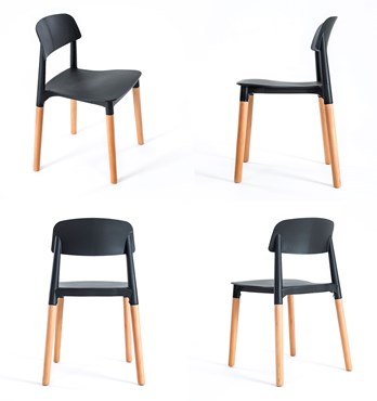 Black Replica Belloch Chair (Rent) Image