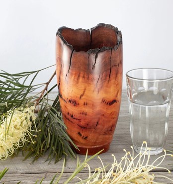 Redgum Burl Vase Image