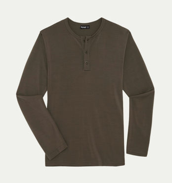 Men's Henley Tasmanian Merino Image