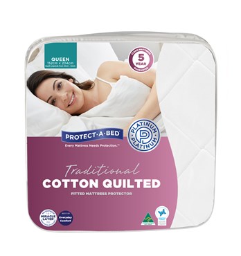 Protect·A·Bed® Quilted Cotton Mattress Protectors Image