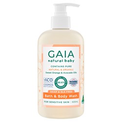 GAIA Natural Baby Bath & body wash
