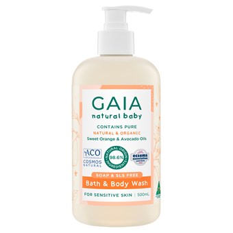 GAIA Natural Baby Bath & body wash