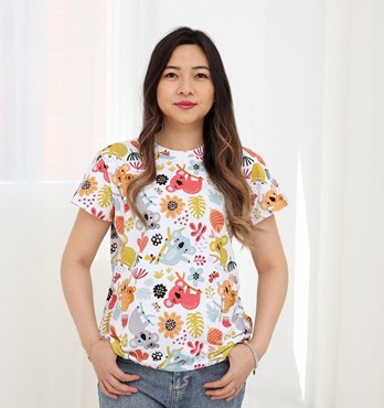 Pebble and Poppet Womens T-shirts  Image
