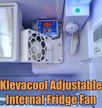 Klevacool™ Compressor internal fridge fan - Adjustable Fan Image