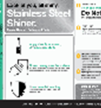 Stainless Steel Shiner - Stainless Steel Cleaner, Protector & Polish Image
