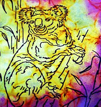 Koala Art Gifts Silk Scarf Image