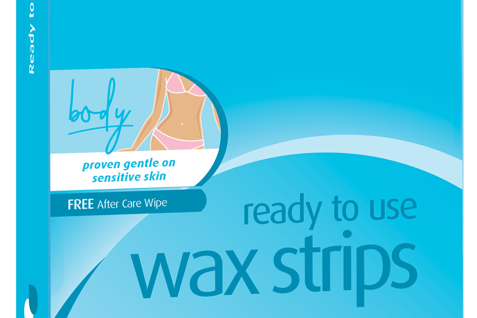Waxaway Ready to Use Wax Strips for Body – Sensitive