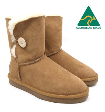 Premium Short Button Boots Image