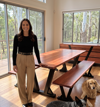 MURRAY COLLECTION is available in RRG (River Redgum) & SO (Superior Oak ) Exclusive to Harvey Norman stores, Australia wide....................................................................................................................... Image