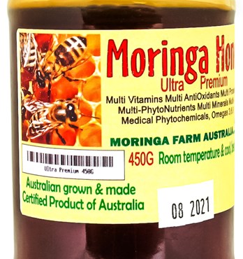 Moringa Honey (ULTRA PREMIUM Australian Moringa Honey) Image