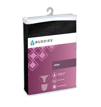 Buddies® - Brief for Her - Black Bikini Image