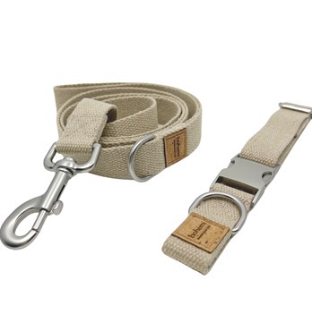 Hemp Dog Collar & Lead Set Image