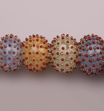 Handmade Glass Lampwork Beads Image