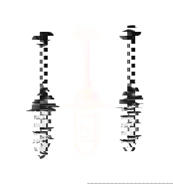 The Atomic Flared Caged Stem Pendant Image