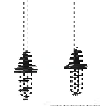 The Atomic Warehouse Caged Cord Pendant Image